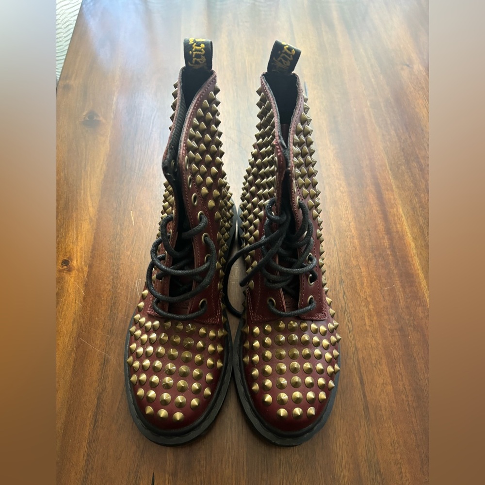 Rare Doc martens spike boots